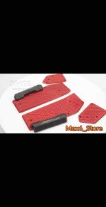 HONDA ADV350 CNC ALUMINIUM CARPET FOOTREST MATTING FOOTBOARD STEP FOOTBOARDS PEGS PLATE ADV 350 KARPET ALLOY PEMIJAK KAKI X ADV