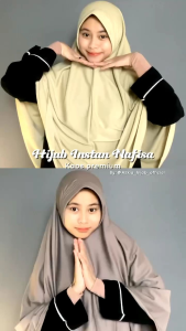 Hijab instan Nafisa by Azkia Hijab size XL