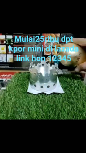 Kompor spirtus terkecil