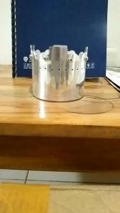kompor alkohol/spirtus camping mini.ukuran 7.2 cm