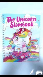 The Unicorn Slambook Slumbook Autograph Memories Slam Book Gift for Girls Batang 90s Slum Book