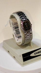 ORIGINAL CASIO LADIES SILVER LTP 1169D 1A