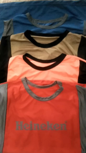 เสื้อกร้ามชายแขนกุดใส่ได้ชายหญิงไชน์ใหญ่ น้ำหนัก 35-85โลใส่ได้