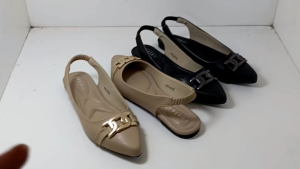 Sepatu Platshoes Wanita Tali Karet Belakang Sendal MichA 01 Terbaru