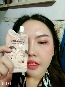 ครีมซองตัวดัง ครีมซองคุชชั่น รองพื้นซองออร่าริช คุชชั่นซองออร่าริช ทดลอง2ซอง