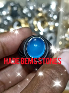 CINCIN NATURAL BATU BIRU LANGIT (BATU RAJA) 12X10