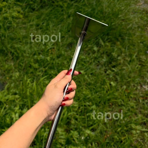 จอบสแตนเลส ด้ามจับถนัดมือ สแตนเลสแท้ สำหรับการทำสวนพรวนดิน ขุดดิน