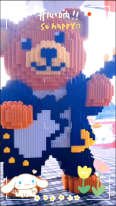 Band D-Teddy Block | Ready-to-Ship乐队迪泰熊积木 | 成品发货