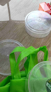 (10 Pcs) Tas Toples Kuker Serut 3 Susun Ukuran 250 Gram Terlaris