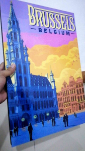 Hiasan Dinding Gambar Kota Ukuran 47x31 Dekorasi dinding pemandangan bangunan gedung pencakar langit Cetak Foto Ukuran A3+ | Pajangan dinding kamar cafe restoran kantor rumah Dekorasi rumah pemandangan kota | Gambar kota | Poster kayu RD37