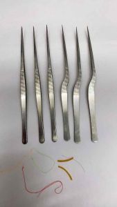 Nhíp gắp lông yến - Nhíp ráy tai thép không gỉ