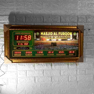 JAM DIGITAL MASJID JADWAL SHOLAT JAM MESJID MURAH - JAM DIGITAL MASJID
