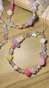 Strap gantungan hp warna warni gantungan hp lucu gantungan hp korean style gantungan hp premium