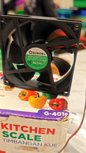 Kipas Pendingin Sunon 9cm 12v Cooling Fan DC 12 Volt 9 x 9 x 2.5 cm KD1209PTS1H