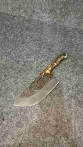 มีดครัวจักรพรรดิ ปังตอนกเพลิง 7Cr17Mov