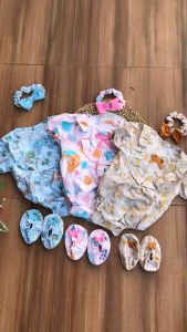Romper Kanaya 0-12 Bulan Jumper Bayi Perempuan Lucu