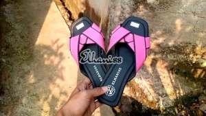 QILA76 !! Sandal Flat Kokop QUEEN NAHLA / Teplek Wanita Trendy