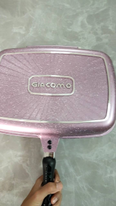 Frying Grill Stir Fry Barbecue Roasted Double Side Pan