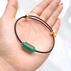 Vòng Cáp Lu Thống TA Dâu Tây Xanh - Phong Thủy TUDO