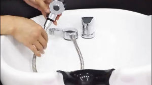 Salon Basin Shower Head Base Bracket Adapter Metal Connector Universal Fit Barber Salon 美发店洗头床花洒底座支架 转接头