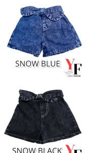 Korean Celana Hotpants Anak Pita Ornella Ukuran S-XL