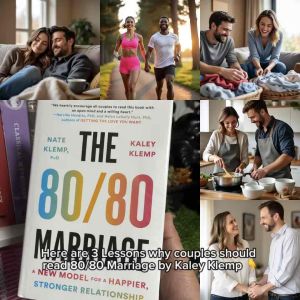 THE 80/80 MARRIAGE: A NEW MODEL FOR A HAPPIER STRONGER RELATIONSHIP by NATE KLEMP PhD & KALEY KLEMP (HARDCOVER)