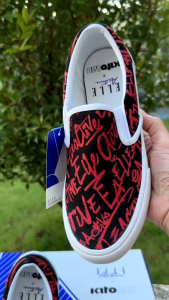 Kito รองเท้าผ้าใบ รุ่น BL3W สีแดง