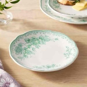 The Pioneer Woman Stoneware 8-inch Salad Plate Agatha Green
