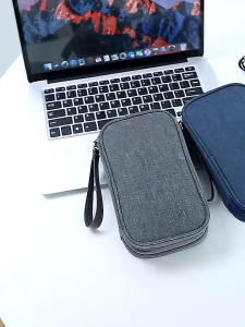 Travel Bag/ Tas Powerbank /Pouch Cable Data/ Gadget Bag Organizer / Tas Multifungsi