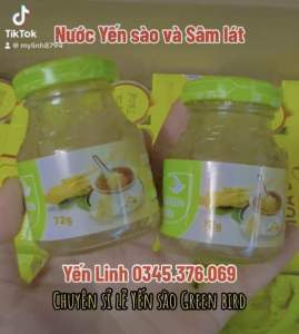 Hộp quà 8 hủ yến sào và Sâm lát (8 hủ x 72g)