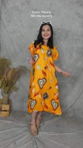 Paket Hemat Isi 5 pc Daster Payung Std Busui Motif Terbaru Viral Kekinian Pr