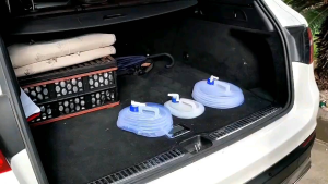 Folding Collapsible Portable Water Bucket Storage Container for Outdoor Camping Fishing Water Reserve Bekas Air