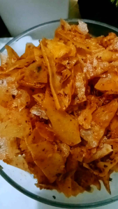 Keripik Singkong Keriwil Pedas Daun Jeruk