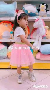 🔥HOT SELLING🔥😍 Tutu Skirt Kids Girl Cute Baby Star Sequin Tulle Dress Dance Ballet Gown💕