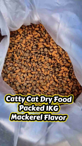 Catty Cat Dry Cat Food – Mackerel Flavor | 1 Kilo Repack