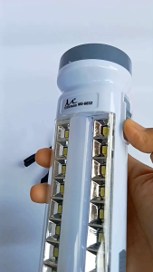 LAMPU SENTER EMERGENCY LED RECHARGEABLE CAHAYA PUTIH TERANG