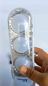LAMPU SENTER EMERGENCY LED GHARGER CAHAYA PUTIH