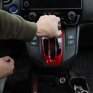 Ốp Carbon Cần Số Honda CRV 2018-2023 Cao Cấp - Chống Trầy Sước - Chịu Nhiệt Độ Cao - Bảo Vệ Cần Số