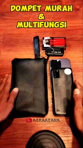 TERMURAH TAS POUCH BAHAN LEATHER MULTIFUNGSI