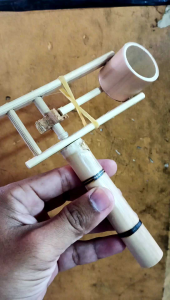 Otok otok bambu putar - mainan bunyi tradisional - mainan tradisional - alat permainan jadul