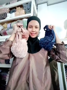 Ciput Inner Dagu Basic Cepol Turki Tali & Daleman Kerudung Motif Cepolan Hijab