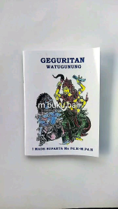 Geguritan Watugunung Gaguritan buku
