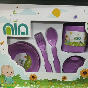 Perlengkapan Makan Bayi-Feeding Set Nia Ukuran Kecil