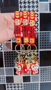 CHINESE LUCKY CHARM SMALL DRAGON KEYCHAIN