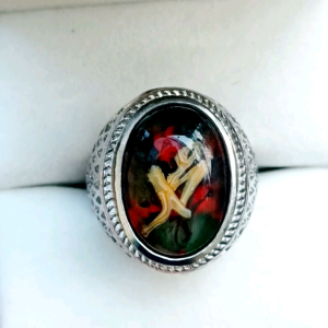 CINCIN BATU EDONG PANCAWARNA UKIRAN NABI MUHAMMAD