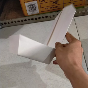 Paper lunch box size S Box Take Away kotak makan kertas per pack isi 50 pcs