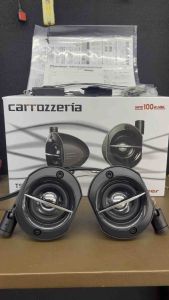 Carrozzeria TS-STX510-B Pioneer 100 Watts Satellite Speaker Pillar Surface Mount Car Speaker 57mm Cone Bawal Hitam