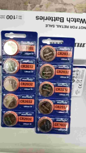 MRT 2032 Baterai Original CR2032 Lithium Baterai 3 Volt Buat Jam Tangan Baterai Remat dll Bisa Bayar Ditempat (COD)