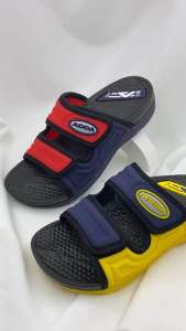 [22W14] รองเท้าแตะสวม เด็กผู้ชาย ADDA แอดด้า ลิขสิทธิ์แท้ สีทูโทน คาดสองตอน สายปรับขนาดได้ แตะเด็ก แฟชั่น (พร้อมส่ง มีเก็บปลายทาง)