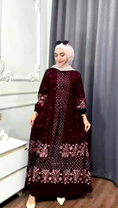 batik gamis Twill ori kekinian